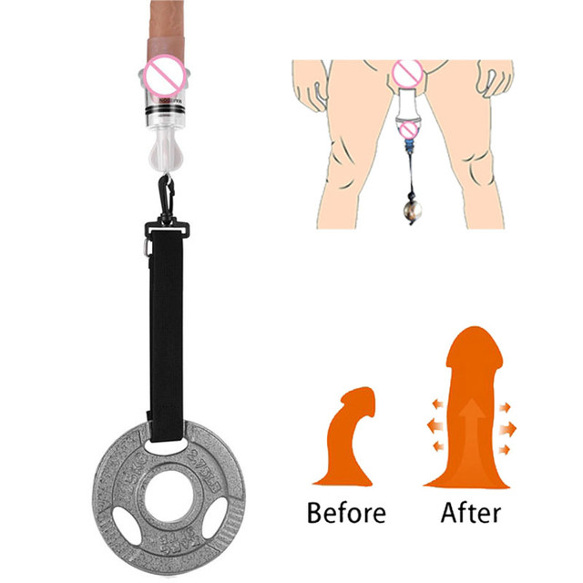 Penis Extender Stretcher Tension Metal Ball Heavy Weight Kit Sex